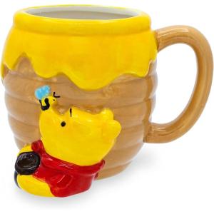 imageSilver Buffalo Sculpted Ceramic Mug One Size Pack of 1 Death StarHunny Pot