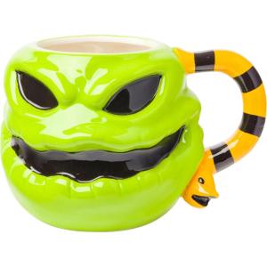 imageSilver Buffalo Sculpted Ceramic Mug One Size Pack of 1 Death StarNightmare Before Christmas