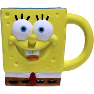 imageSilver Buffalo Sculpted Ceramic Mug One Size Pack of 1 Death StarSpongeBob