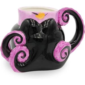 imageSilver Buffalo Sculpted Ceramic Mug One Size Pack of 1 Death StarUrsula Tentacles