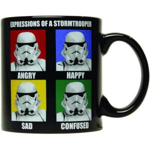 imageSilver Buffalo Star Wars Stormtrooper Expressions Ceramic Mug 14 Ounces20oz Stormtrooper Expressions