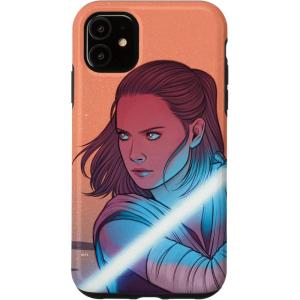 imageiPhone 16 Star Wars Illustrated Rey with Lightsaber CaseiPhone 11