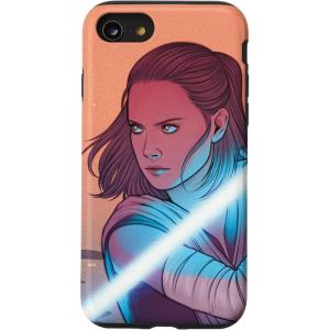 imageiPhone 16 Star Wars Illustrated Rey with Lightsaber CaseiPhone SE 2020  7  8