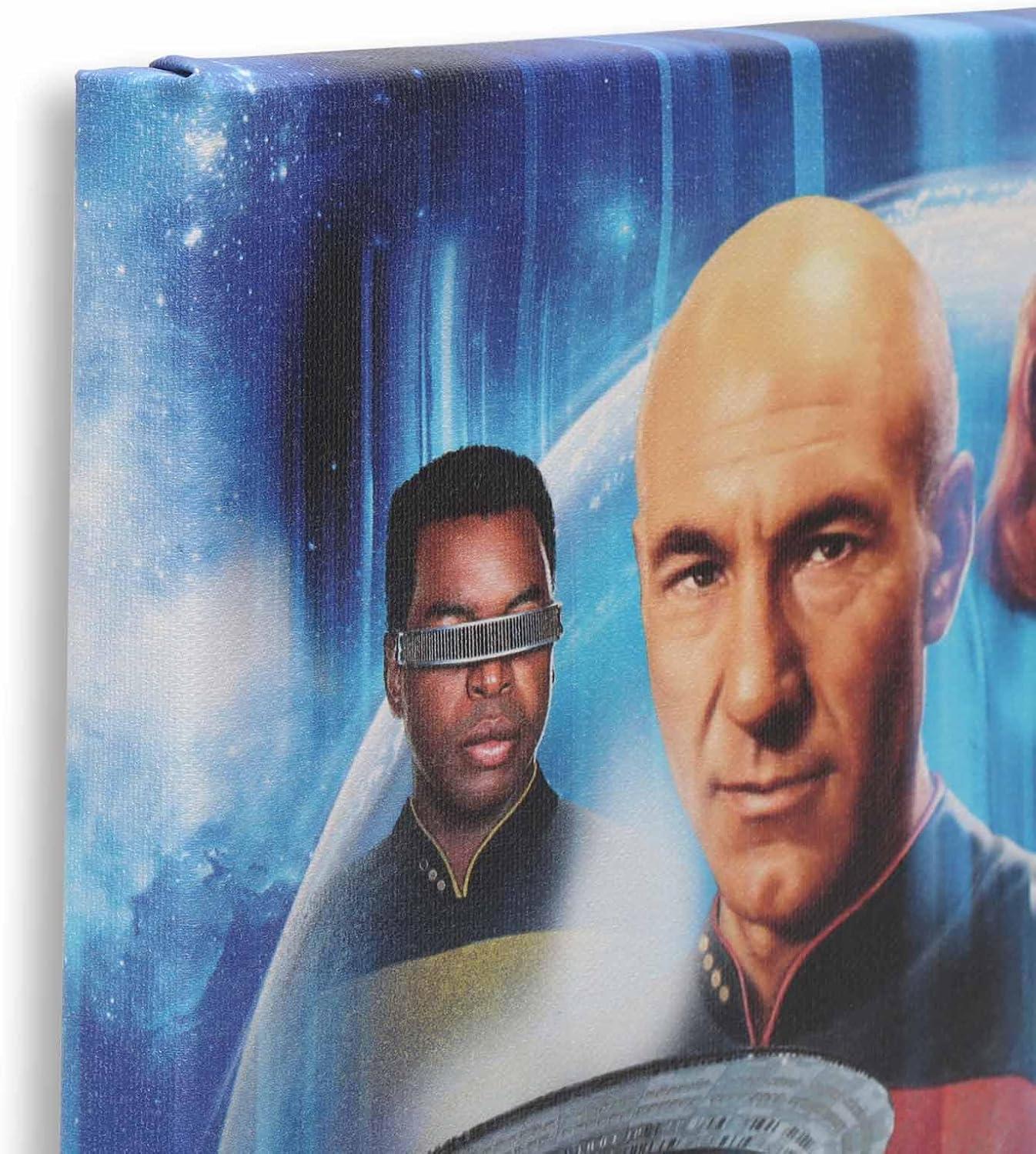 imageStar Trek I Love You to the Final Frontier Hanging Wood Wall Decor  Vintage Star Trek Sign  Great Gift IdeaBlueBlack