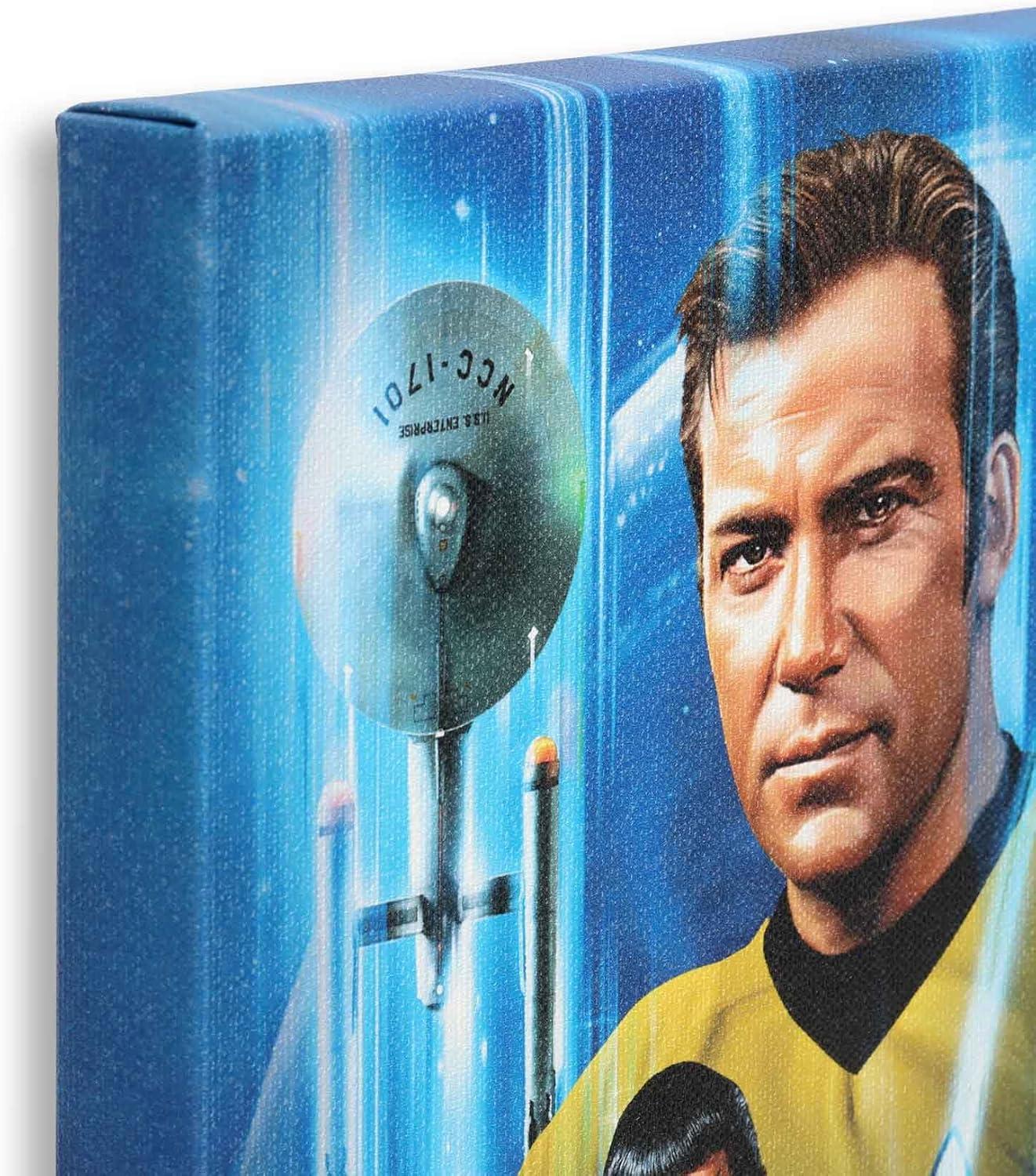 imageStar Trek I Love You to the Final Frontier Hanging Wood Wall Decor  Vintage Star Trek Sign  Great Gift IdeaBlueGold