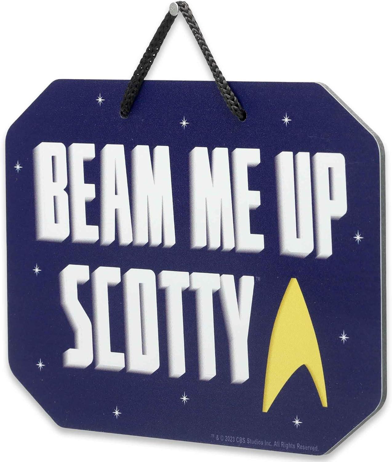 imageStar Trek I Love You to the Final Frontier Hanging Wood Wall Decor  Vintage Star Trek Sign  Great Gift IdeaBlueWhite