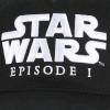 imageBioworld Star Wars Episode I Logo Black Snapback Hat  One Size  Black