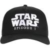 imageBioworld Star Wars Episode I Logo Black Snapback Hat  One Size  Black