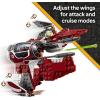 imageLEGO Star Wars The Clone Wars Ahsokas Jedi Interceptor Spaceship Building Toy  Kids Star Wars Toy for Boys and Girls Ages 8  Gift Idea for Birthdays  75401