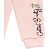 imageSTAR WARS Mandalorian The Child Girls Fleece Pullover Sweatshirt and Pants SetPink