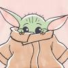 imageSTAR WARS Mandalorian The Child Girls Fleece Pullover Sweatshirt and Pants SetPink