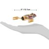 imageSTAR WARS Micro Galaxy Squadron Fiend Fighter  5Inch Vehicle with 1Inch Micro Figure Accessory