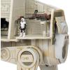 imageSTAR WARS Micro Galaxy Squadron atat Walker Endor Amazon Exclusive  10Inch Vehicle with Lights Sounds Action Zones and Accessories Toys for Kids Ages 8 and Up