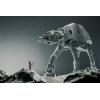 imageSTAR WARS Micro Galaxy Squadron atat Walker Endor Amazon Exclusive  10Inch Vehicle with Lights Sounds Action Zones and Accessories Toys for Kids Ages 8 and Up