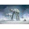 imageSTAR WARS Micro Galaxy Squadron atat Walker Endor Amazon Exclusive  10Inch Vehicle with Lights Sounds Action Zones and Accessories Toys for Kids Ages 8 and Up