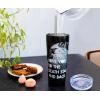 imageSilver Buffalo Star Wars Love You to the Death Star and Back Double Walled Stainless Steel Tumbler w Straw 22Ounces