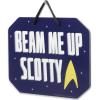 imageStar Trek I Love You to the Final Frontier Hanging Wood Wall Decor  Vintage Star Trek Sign  Great Gift IdeaBlueWhite