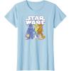 imageStar Wars  Easter Logo TShirtBaby Blue
