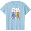 imageStar Wars  Easter Logo TShirtBaby Blue