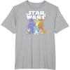 imageStar Wars  Easter Logo TShirtHeather Grey