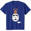 imageStar Wars Chocolate Bunny and Stormtrooper Easter Egg Funny TShirtRoyal Blue