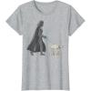 imageStar Wars Darth Vader ATAT Walker Disney TShirtHeather Grey