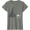 imageStar Wars Darth Vader ATAT Walker Disney TShirtOlive Heather