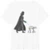 imageStar Wars Darth Vader ATAT Walker Disney TShirtWhite