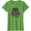 imageStar Wars Darth Vader I Am Your Valentine TShirtGrass Green