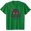 imageStar Wars Darth Vader I Am Your Valentine TShirtKelly Green