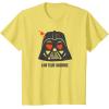 imageStar Wars Darth Vader I Am Your Valentine TShirtLemon Yellow