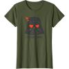 imageStar Wars Darth Vader I Am Your Valentine TShirtOlive Green