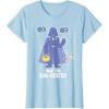 imageStar Wars Darth Vader I Rule the GalEggsy Funny Easter TShirtBaby Blue
