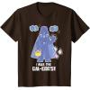 imageStar Wars Darth Vader I Rule the GalEggsy Funny Easter TShirtBrown