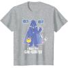 imageStar Wars Darth Vader I Rule the GalEggsy Funny Easter TShirtHeather Grey