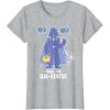 imageStar Wars Darth Vader I Rule the GalEggsy Funny Easter TShirtHeather Grey