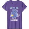 imageStar Wars Darth Vader I Rule the GalEggsy Funny Easter TShirtPurple Heather