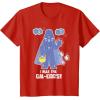 imageStar Wars Darth Vader I Rule the GalEggsy Funny Easter TShirtRed