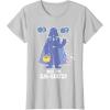 imageStar Wars Darth Vader I Rule the GalEggsy Funny Easter TShirtSilver Grey
