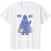 imageStar Wars Darth Vader I Rule the GalEggsy Funny Easter TShirtWhite