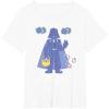 imageStar Wars Darth Vader I Rule the GalEggsy Funny Easter TShirtWhite