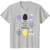 imageStar Wars Easter Darth Vader ampamp Stormtroopers Disturbing Eggs TShirtSilver Grey