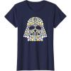 imageStar Wars Easter Egg Fill Darth Vader Mask and Helmet TShirtNavy Blue