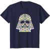 imageStar Wars Easter Egg Fill Darth Vader Mask and Helmet TShirtNavy Blue