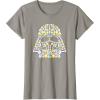 imageStar Wars Easter Egg Fill Darth Vader Mask and Helmet TShirtSlate Grey