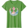 imageStar Wars Easter Rebel Alliance Pastel Geometric Fill V1 TShirtGrass Green