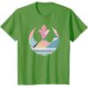 imageStar Wars Easter Rebel Alliance Pastel Geometric Fill V1 TShirtGrass Green