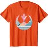 imageStar Wars Easter Rebel Alliance Pastel Geometric Fill V1 TShirtOrange