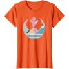 imageStar Wars Easter Rebel Alliance Pastel Geometric Fill V1 TShirtOrange