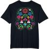 imageStar Wars Easter Storm Trooper Floral Helmet Fill TShirtBlack